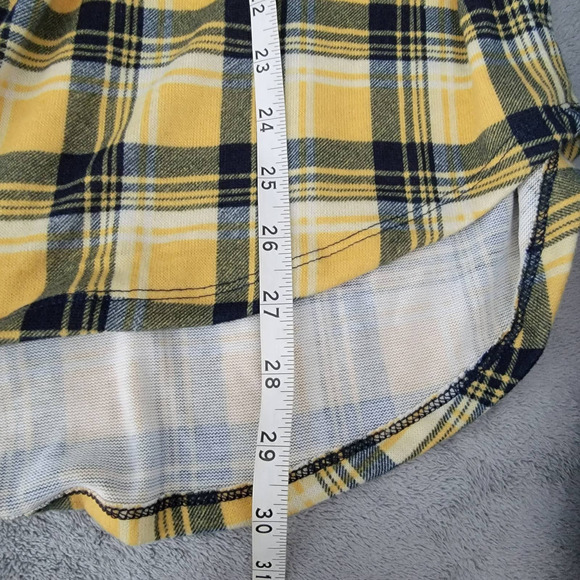 Mik Mesh Faux Sherpa Plaid Hoodie Shirt sz XL - Picture 9 of 9